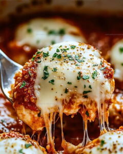 Golden-Crusted Baked Chicken Parmesan Recipe