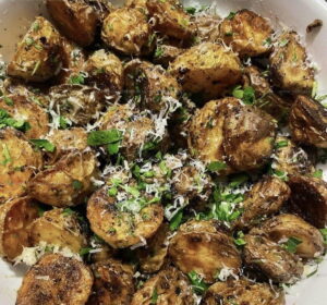 Garlic Parmesan Roasted Potatoes Recipe