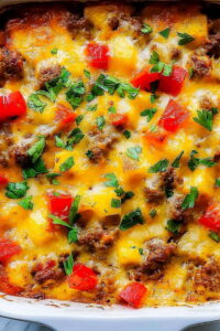 Breakfast Casserole Overnight Recipe