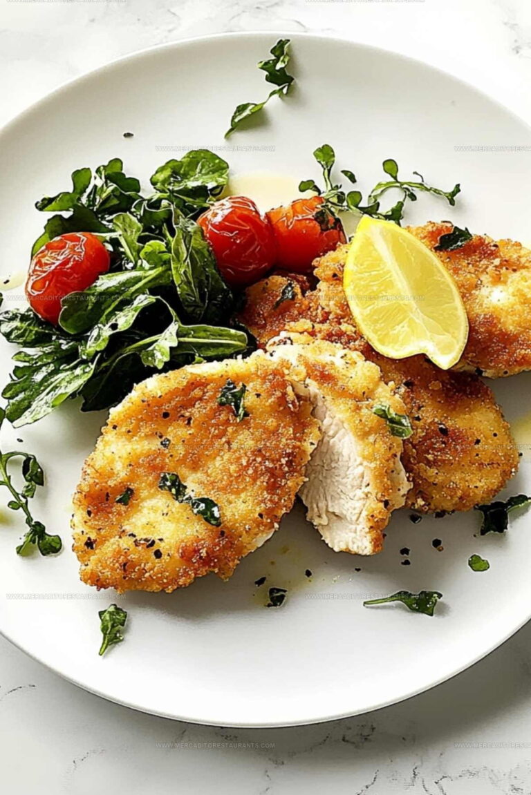 Baked Chicken Schnitzel Recipe