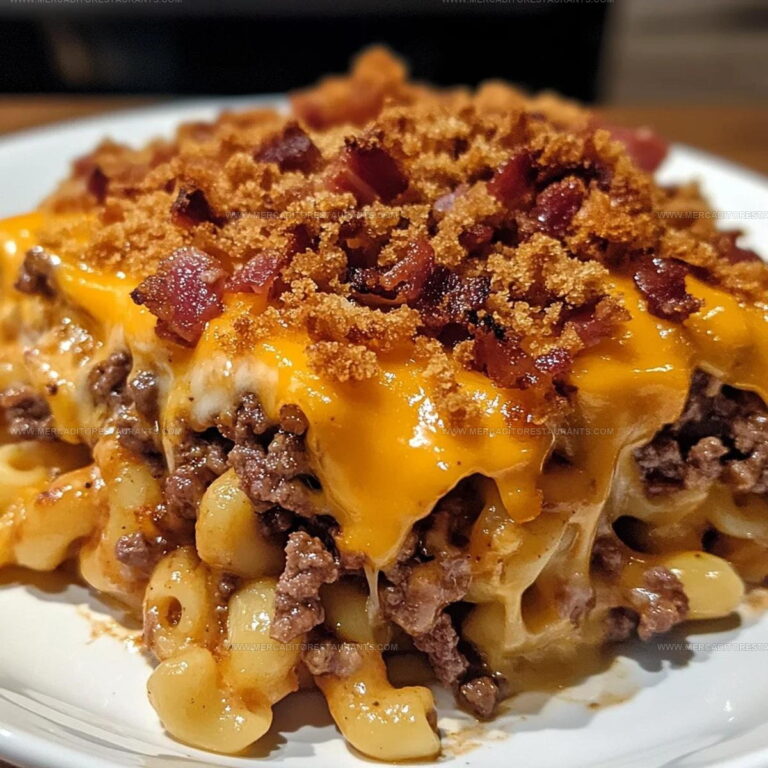 BBQ Bacon Cheeseburger Casserole Recipe