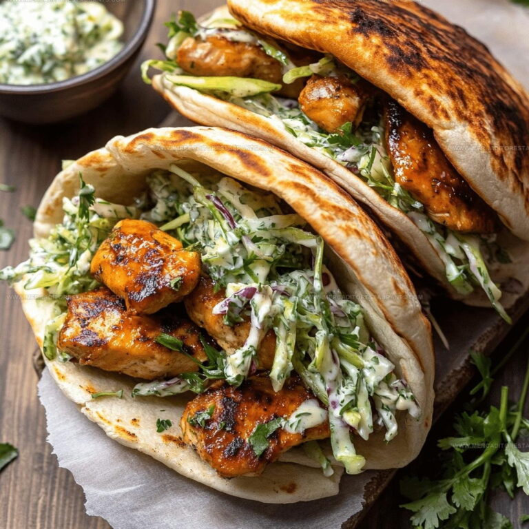 Weeknight Sheet-Pan Chicken Pitas Recipe