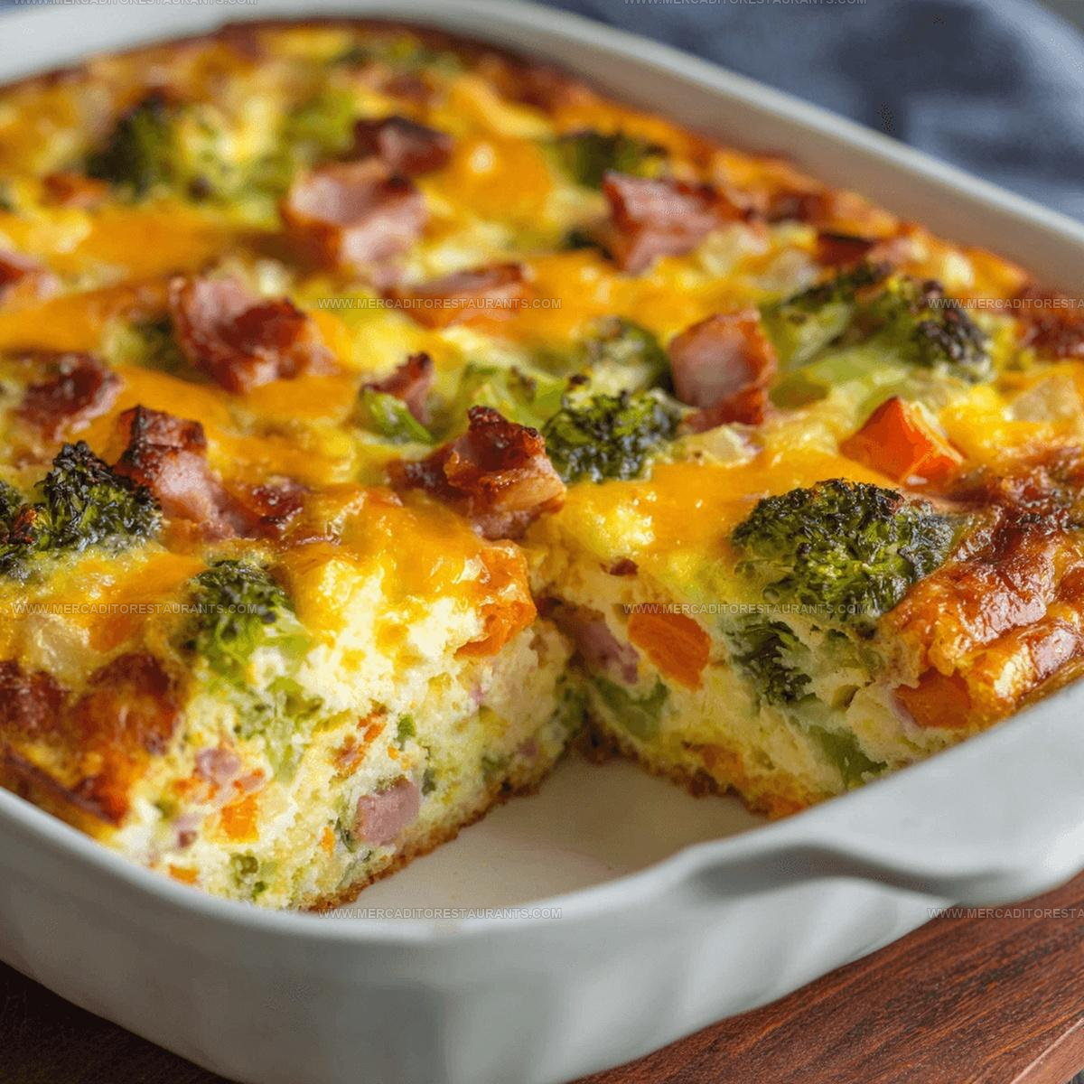 Cheesy Baked Egg Casserole Recipe