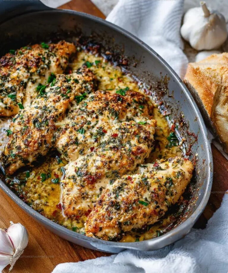 Crispy Coated Garlic Parmesan Chicken Recipe