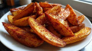 Crispy Baked Potato Wedges Recipe