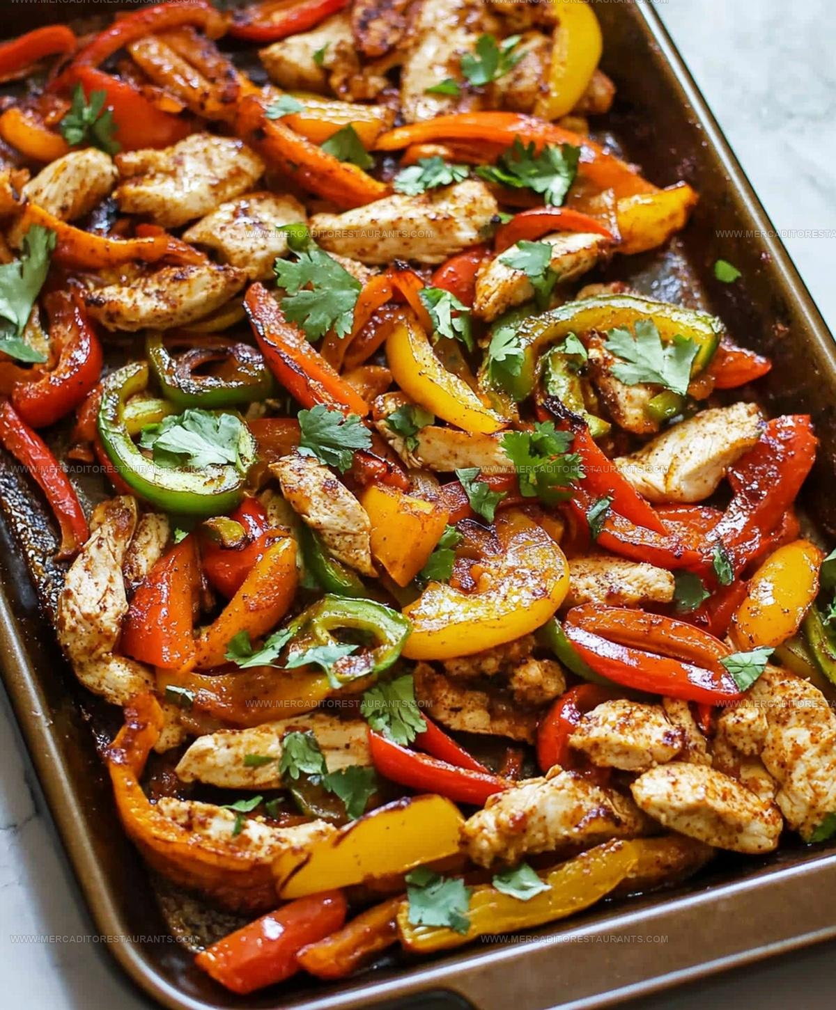 Crowd-Friendly Sheet Pan Chicken Fajitas Recipe