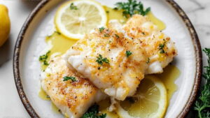 Baked Lemon Cod Recipe