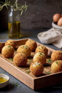 Crispy Baked Arancini Recipe