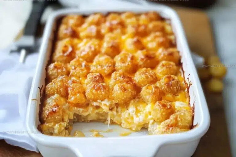 Cheesy Tater Tot Breakfast Casserole Recipe