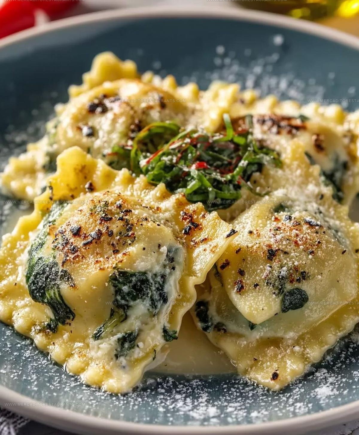 Spinach Artichoke Ravioli Bake Recipe