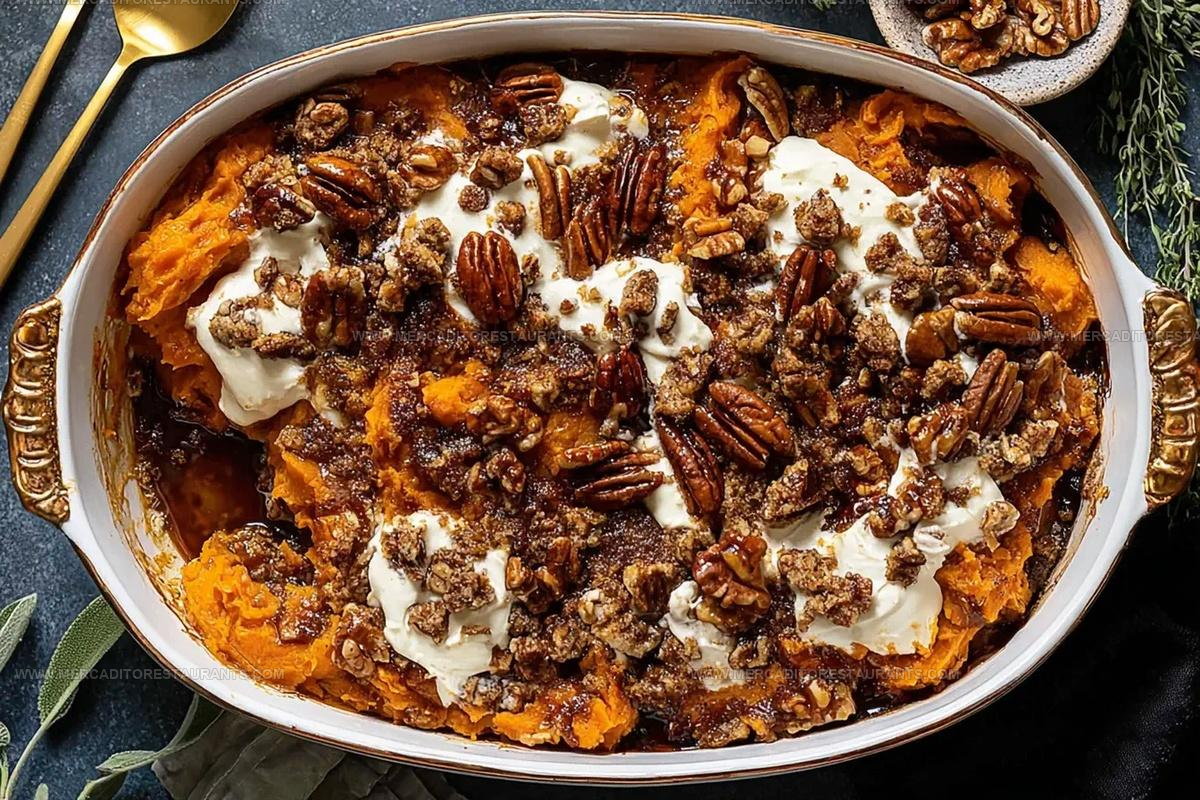 Maple-Sweet Potato Southern Casserole Recipe