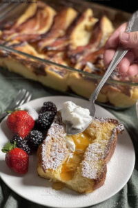 Fluffy Brioche French Toast Casserole Recipe