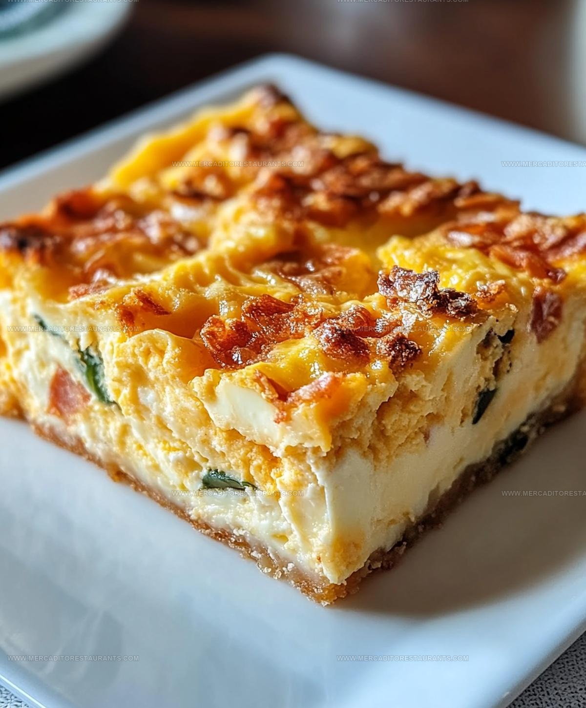 Veggie Packed Cottage Cheese Egg Bake Recipe