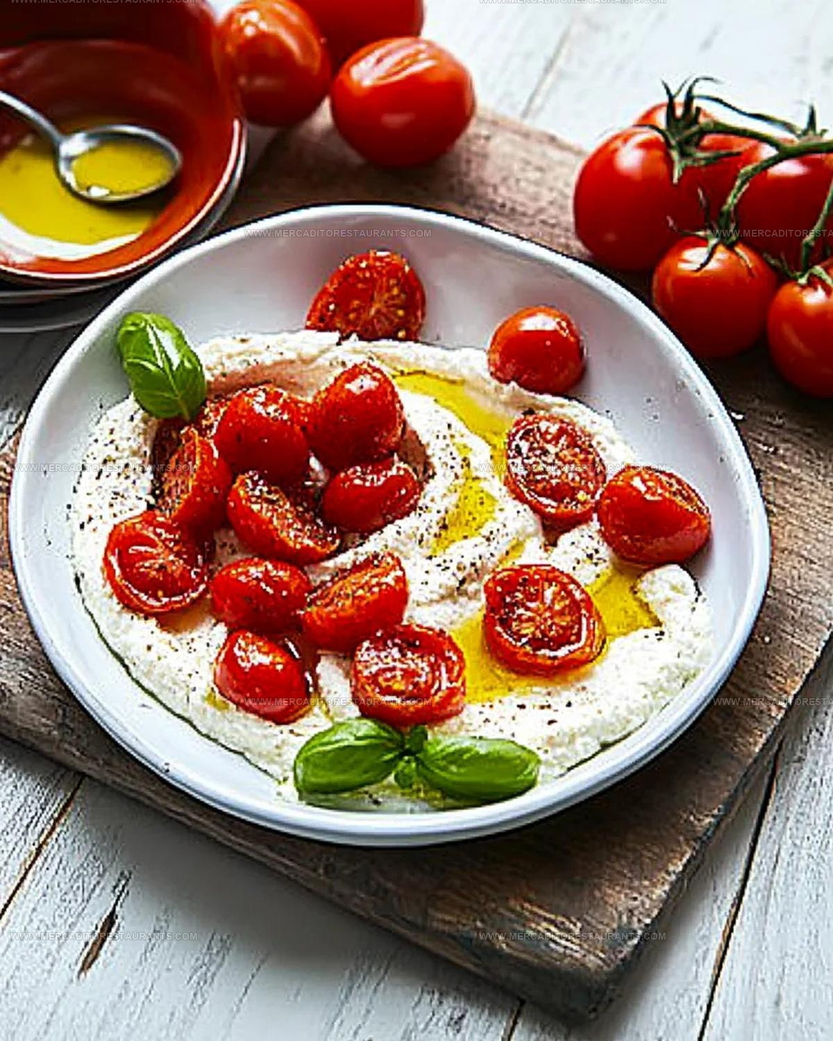 Whipped Ricotta With Roasted Tomatoes Recipe