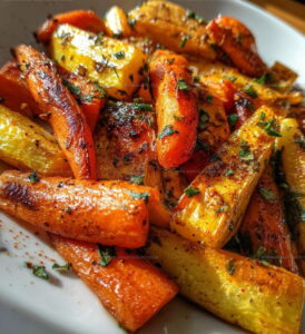 Roasted Sweet Potatoes And Carrots Recipe