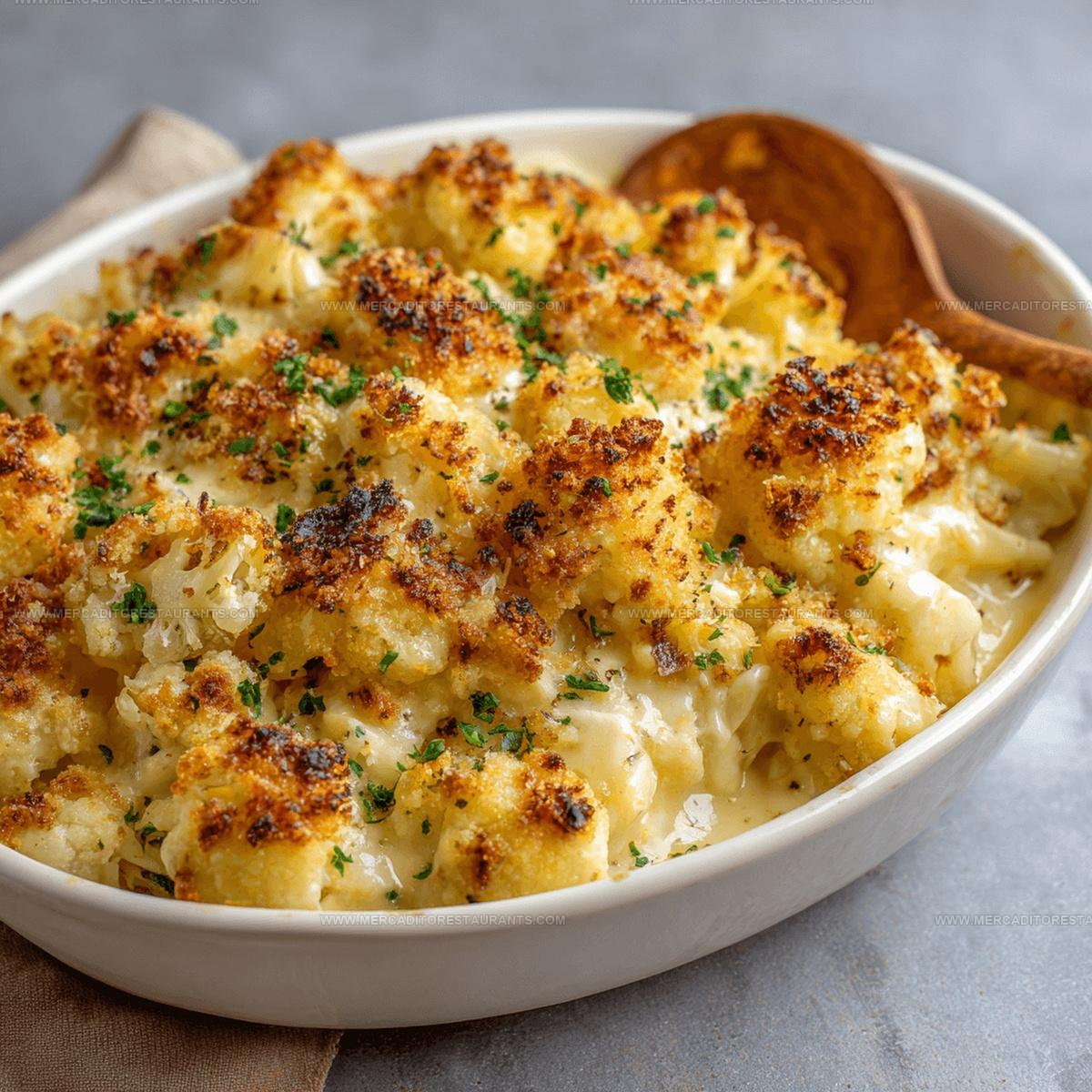 Cheesy Cauliflower Bake Recipe