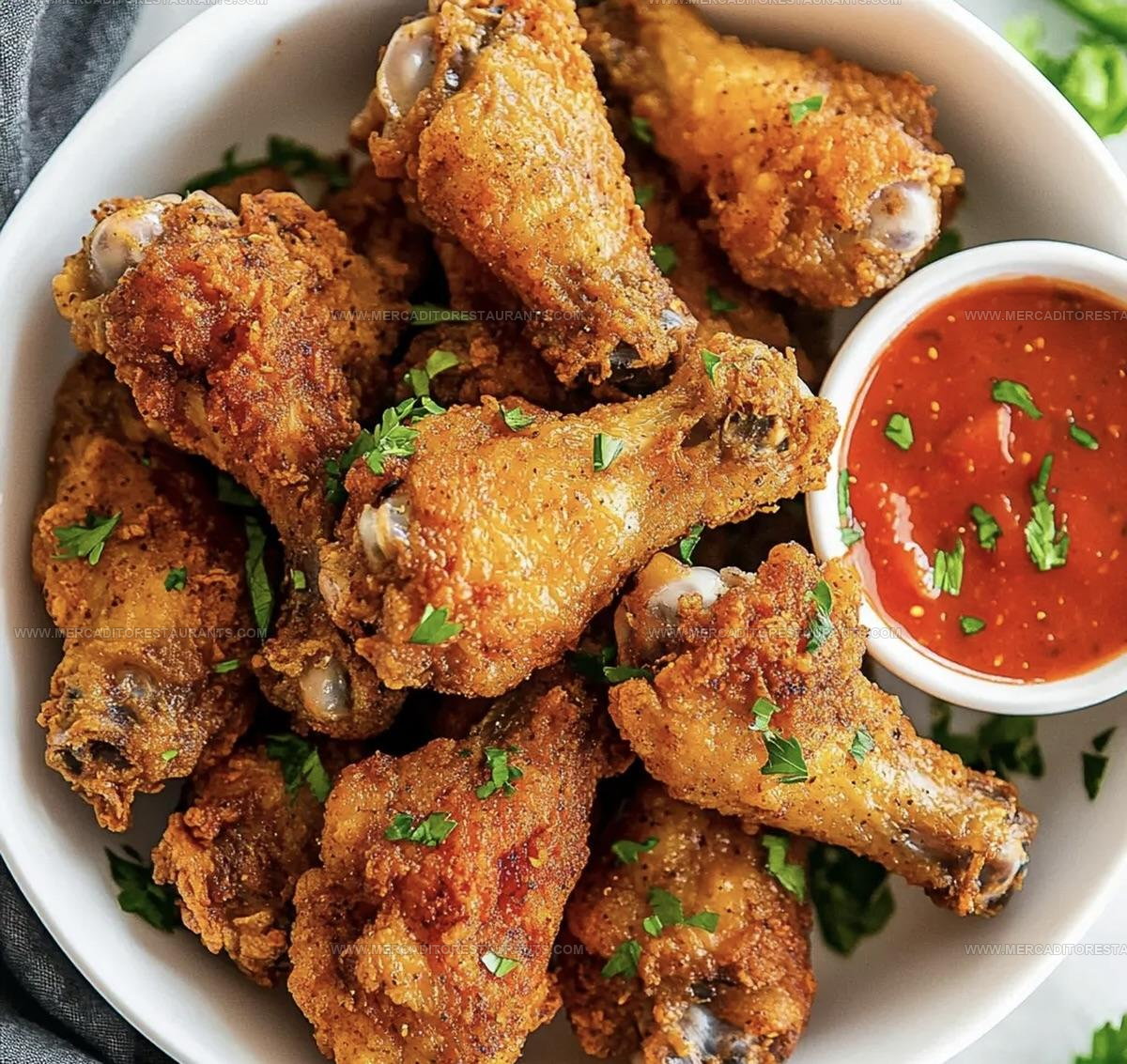 Crispy Oven Baked Chicken Wings Recipe