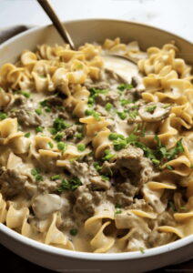 Beef Stroganoff Casserole Recipe