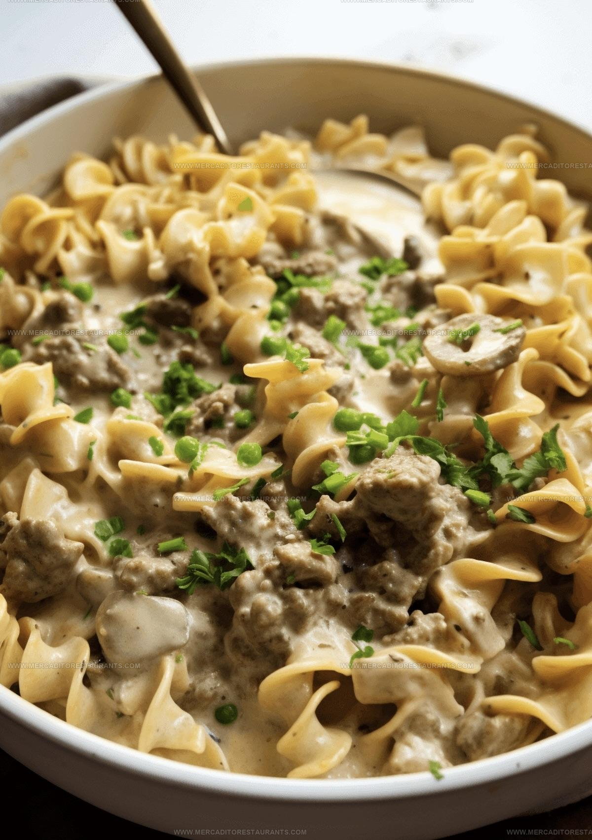 Beef Stroganoff Casserole Recipe