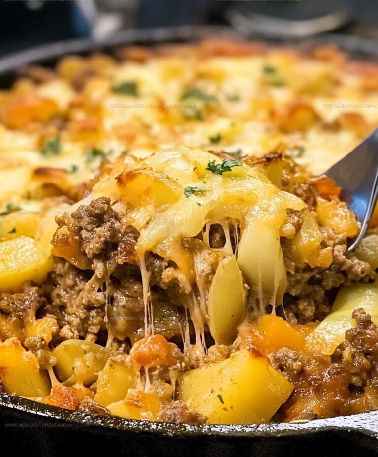 Hearty Hobo Casserole Ground Beef Recipe
