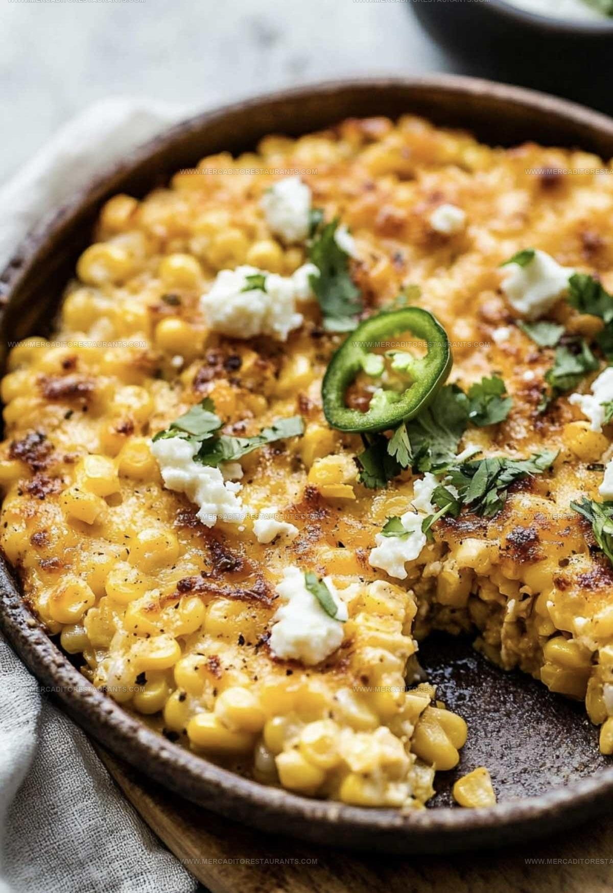 Mexican Street Corn Casserole Recipe