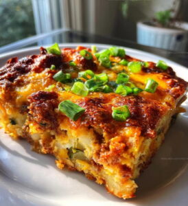 Chorizo Potato Egg Casserole Recipe