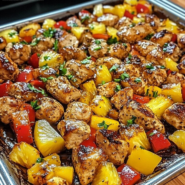 Tropical-Style Hawaiian Chicken Sheet Pan Recipe