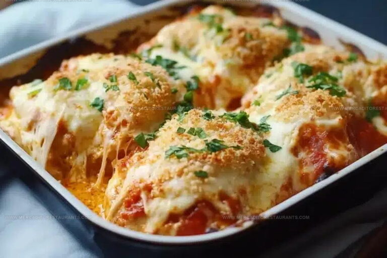 Cheesy Mozzarella Chicken Bake Recipe