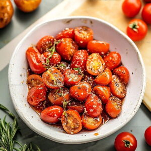 Garlic Roasted Cherry Tomatoes Recipe