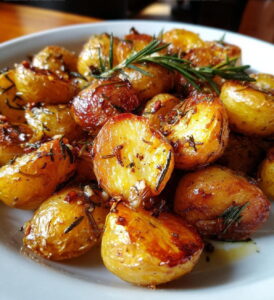 Roasted Baby Potatoes with Rosemary and Garlic Recipe