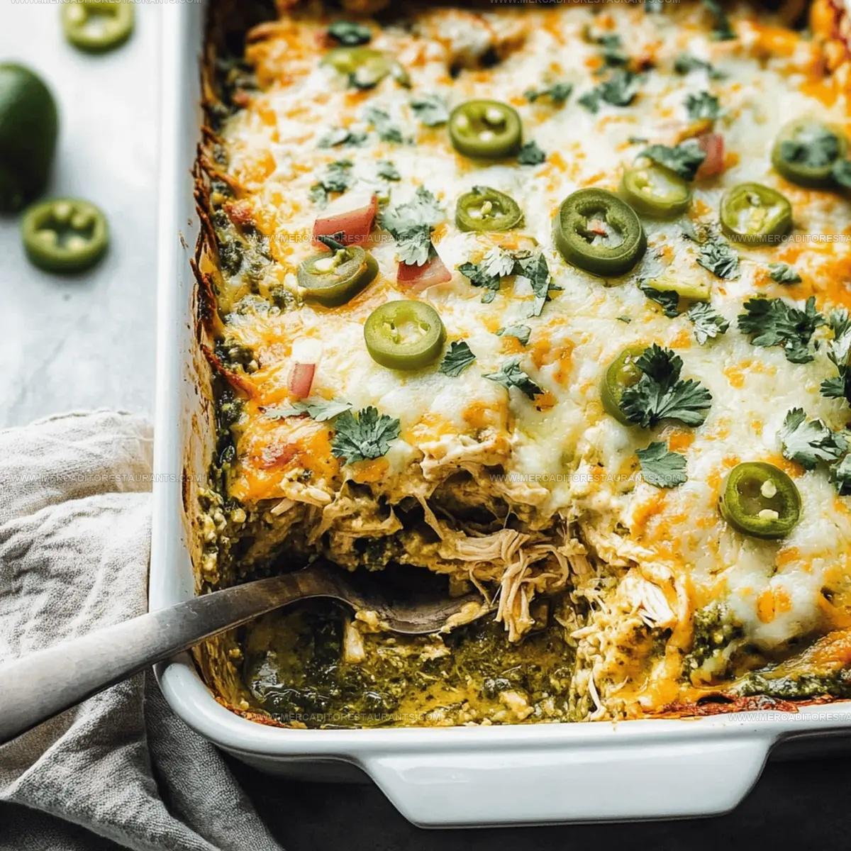 Salsa Verde Chicken Casserole Recipe