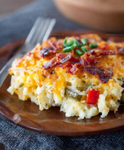 Overnight Hash Brown Casserole Recipe