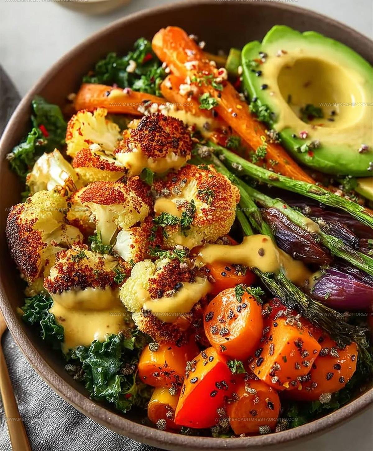 Roasted Veggie Glow Bowls Recipe