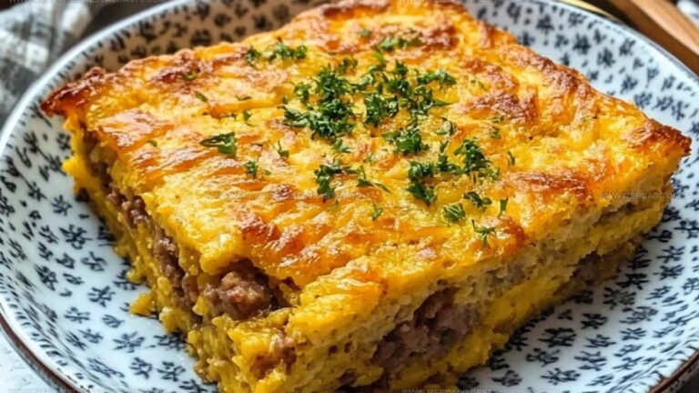 Pancakes And Sausage Casserole Recipe