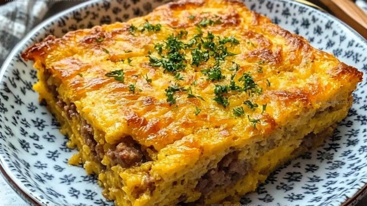 Pancakes And Sausage Casserole Recipe