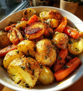 Roast Potatoes And Carrots Recipe