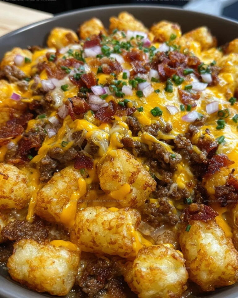 Cheeseburger Tater Tots Bake Recipe