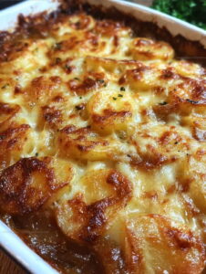 French Onion Potato Bake Recipe