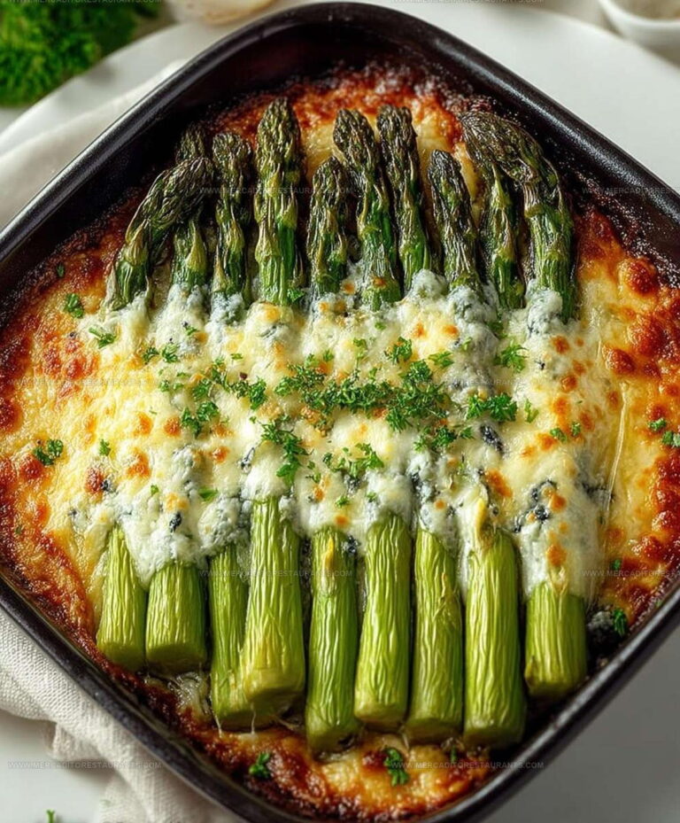Cheesy Baked Asparagus Recipe