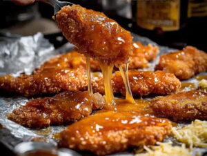 Crispy Hot Honey Chicken Recipe