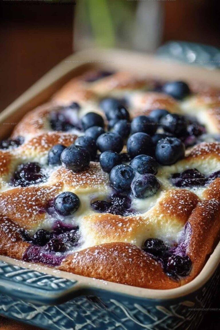 Blueberry Pancake Casserole Recipe