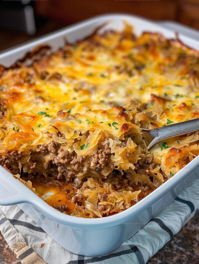 Sweet-Sour Sauerkraut Casserole Recipe