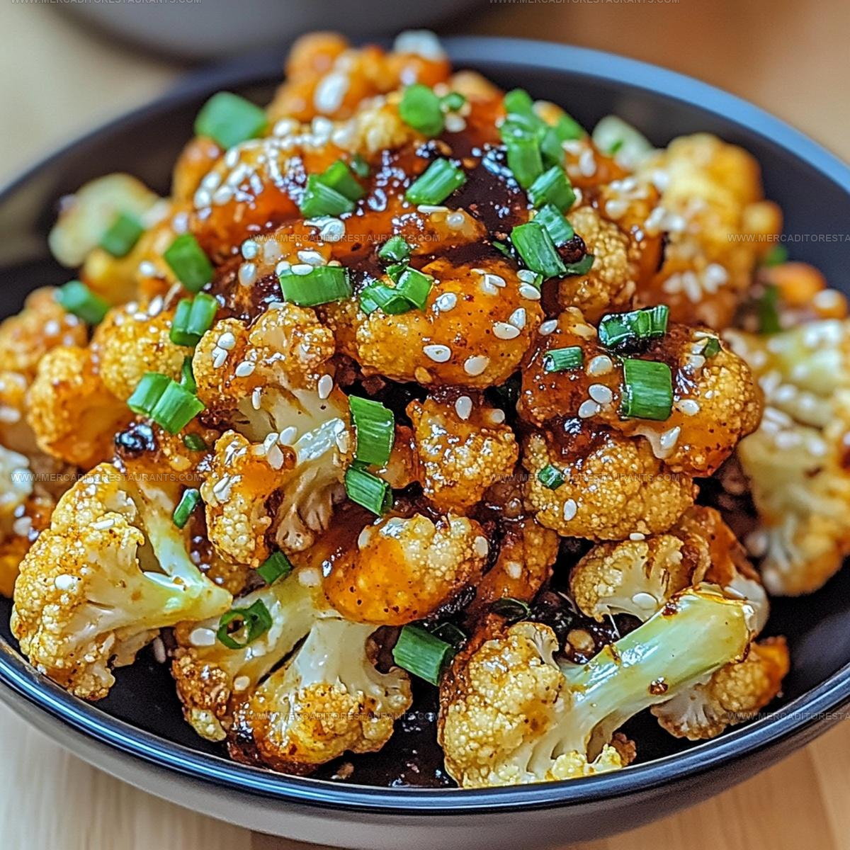 Sweet-Heat Baked Cauliflower Recipe