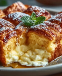 Croissant French Toast Casserole Recipe