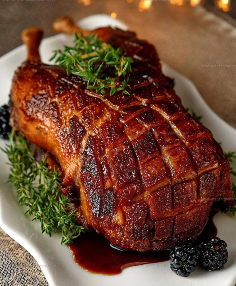 Roasted Duck Blackberry Balsamic Recipe