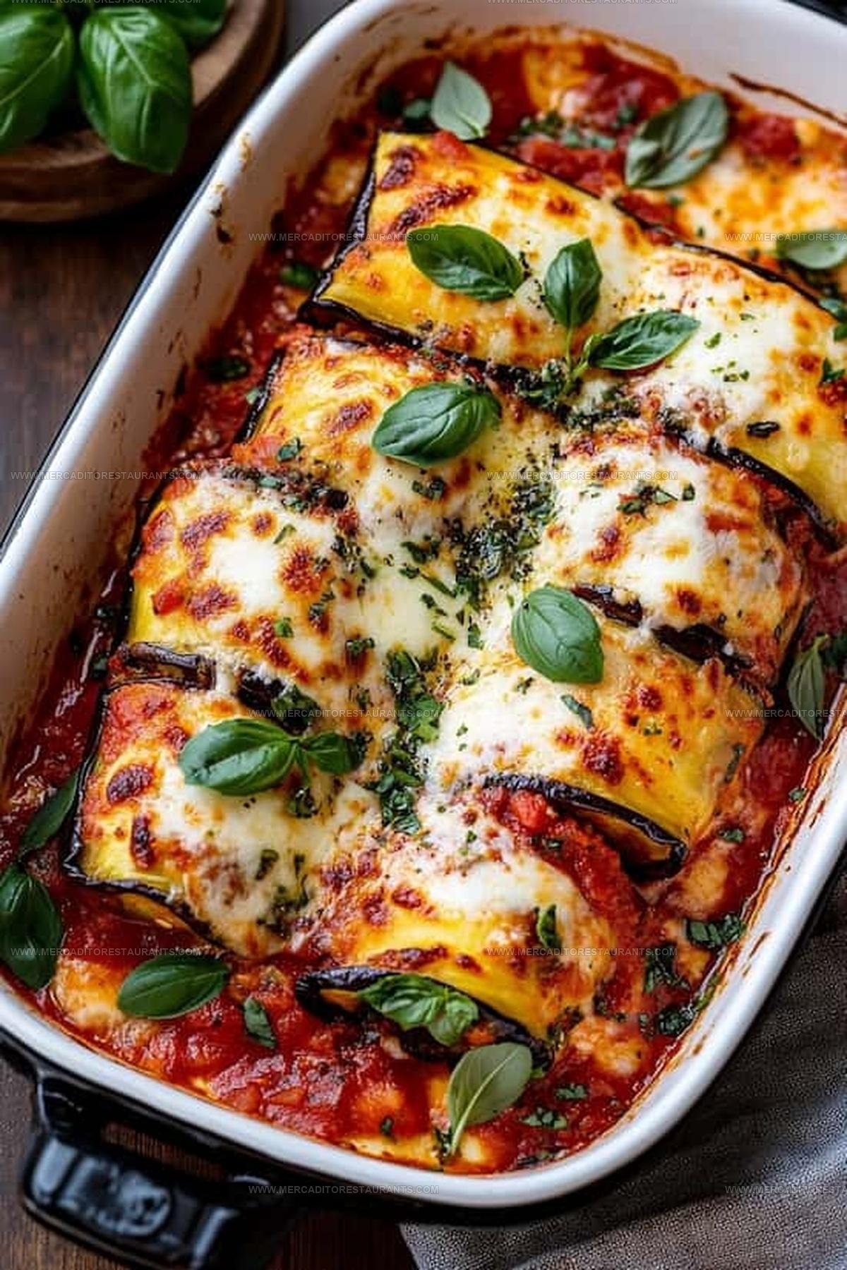 Eggplant Rollatini Casserole Recipe