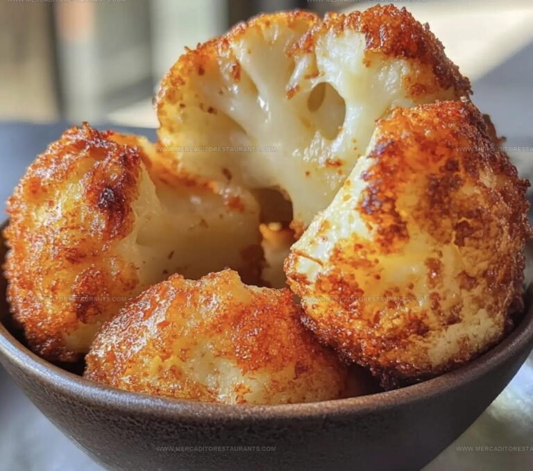 Crispy Roasted Cauliflower Recipe