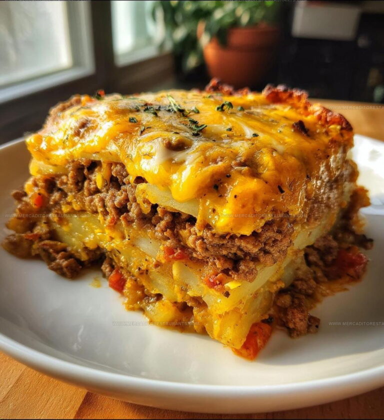 Comfort Hamburger Potato Casserole Recipe