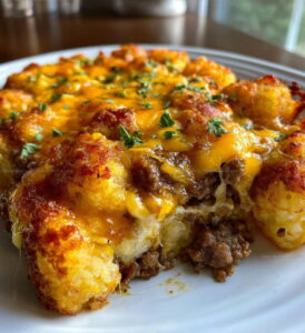 Cheesy Tot Casserole Recipe