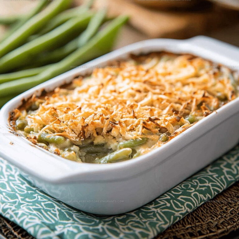 Quick And Easy Green Bean Casserole Recipe